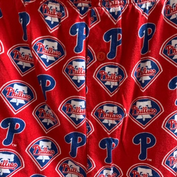 Philadelphia Phillies Mens Fleece Pajama Bottoms sz 2XL - Picture 1 of 3